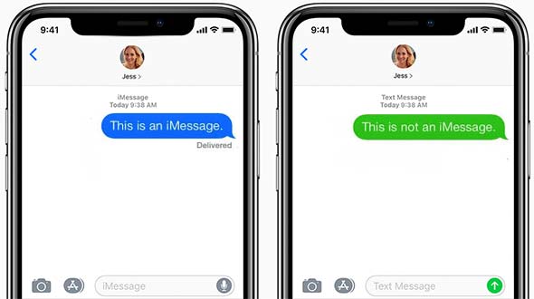 imessage vs text message