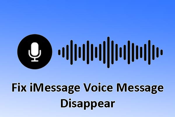 iMessage Voice Message Disappear